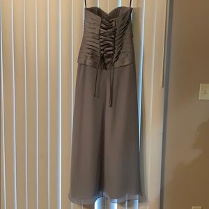 Corset-like Bridesmaid Dress